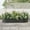 Black, variant on Elio Outdoor Metal 7.4x3.7x1ft Oval Raised Garden Bed, 11.4" H Planter Box, Rust-Resistant, Open Bottom, Sturdy for Vegetables, Herbs, Flowers, Black