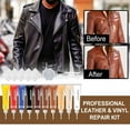 thumbnail image 7 of Leather Repair, Filler Cream 2-Pack Beige Vinyl Repair Kit Liquid Compound for Car Seat Sofa Couch Shoes Jacket Scuffs Cracks Rips Scratch Restore Fix Tool 20ml x 2(a), 7 of 7