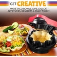 thumbnail image 3 of Taco Tuesday™ Baked Tortilla Bowl Maker, Red, 3 of 5