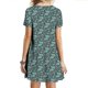 thumbnail image 4 of Vestido suelto de manga corta suelto informal liso para mujer Vestido estampado floral estampado clásico Fridja qw1613, 4 of 8