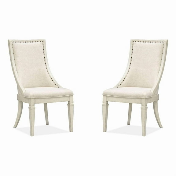 Magnussen Newport Wood Dining Arm Chair with Upholstered Seat & Back