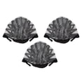 thumbnail image 3 of 3 piezas de gorra de malla elástica para peluca, de nailon negro, transpirable, elástica, para maquillaje de cosplay., 3 of 14