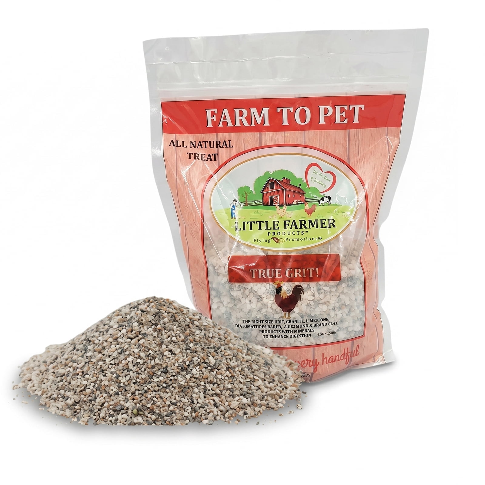True Grit! Premium Poultry Grit for Backyard Chickens | 5 lb