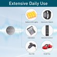 thumbnail image 2 of KITOSUN CR1225 3V Lithium Coin Battery – 3 Volt CR 1225 Lithium Cell Button Batteries Replacement for Vicks Digital Thermometer Medical Devices Car Key Fob Remote Watches Calculators Battery (5 Pack), 2 of 7