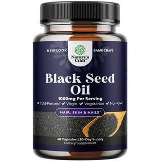 Maju Superfoods MAJU's Black Seed Oil Capsules - Stronger 3X% Thymoquinone  - Cold-Pressed - Black Cumin Nigella Sativa Seed Oil - Organic Grown BSO 