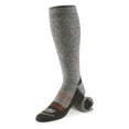 thumbnail image 2 of Guide Gear Men's Merino Wool Blend Midweight Boot Socks, 2 Pairs Gray/Orange XL, 2 of 2