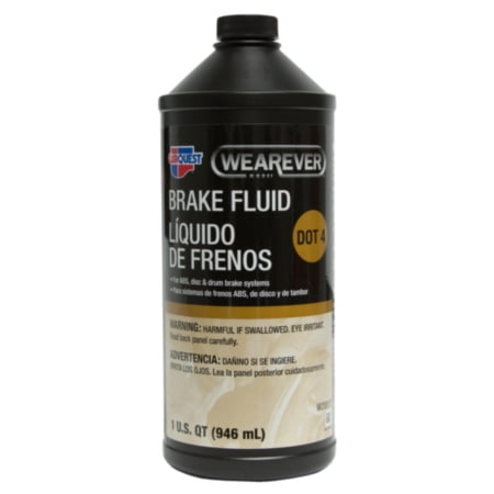 Carquest Wearever DOT 4 Brake Fluid, 1 Quart