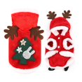thumbnail image 1 of Pet Dog And Cat Christmas Clothes Costume, 1 of 5