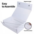 thumbnail image 4 of 4-Pack Magnetic Closure Gift Boxes, 12"x8"x4" White Party Favor Boxes with Lids for Birthday & Festival, 4 of 9