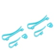 thumbnail image 2 of YAHHU Plastic Beach Bag Hooks Accessories for Bogg Bags Insert Charm Cutie Cup Holder Connector Key Holder, Blue, 6 Pieces, 2 of 9
