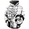 thumbnail image 1 of Rick Morty Pullover  3D Print Long Sleeve Sweatshirt Baseball Uniform Pullover, 1 of 2