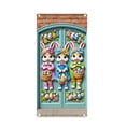 thumbnail image 2 of Decoraciones de Pascua, adornos de Pascua, regalos de Pascua, cortina de puerta de Pascua, lindo conejito, huevos de Pascua, escena festiva, decoración de porche y patio, cubierta de puerta, pancarta, 2 of 6