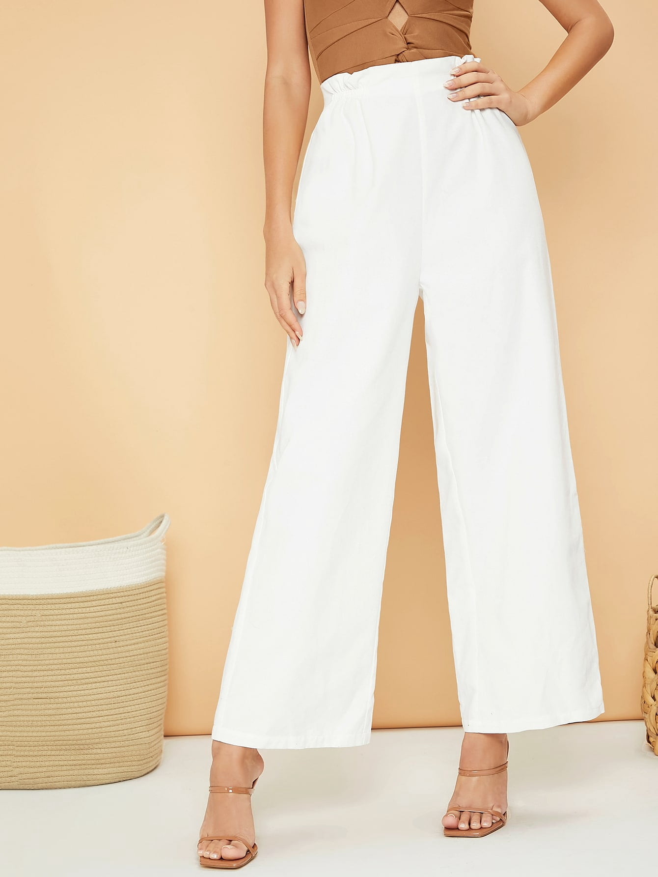 High Waist Wide Leg Pants 2022 Elegant 