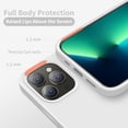 thumbnail image 4 of Designed for iPhone 13 Pro Case, Silicone Ultra Slim Shockproof Protective Phone Case with [Soft Anti-Scratch Microfiber Lining], 6.1 inch, White, 4 of 13