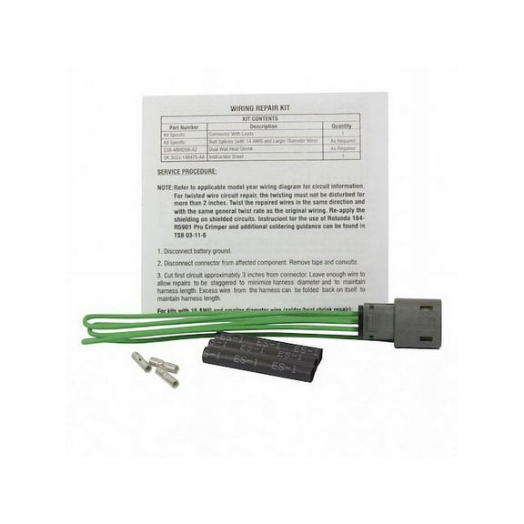 Ignition Coil Connector Kit - Compatible with 2011 - 2016 Ford F-150 3.5L V6 Turbocharged 2012 2013 2014 2015