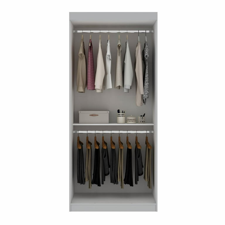 Double Hang Clothes Closet