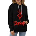 thumbnail image 5 of Berserk Logo Sweatshirt For Mens And Womens Fashion Hoodies Pullover Daily Hoody Hooded With Pocket And Drawstring Adult Unisex Sweatshirts, 5 of 8