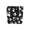 thumbnail image 2 of ASHLEIGH Dog Cat Paw Footprint Canvas Tote Bag Shoulder Handbag Grocery Bag for School Shopping Travel, 2 of 4