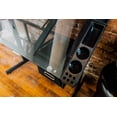 thumbnail image 3 of OneSpace Craft Station in Silver with Black Glass Drafting Table, 3 of 10