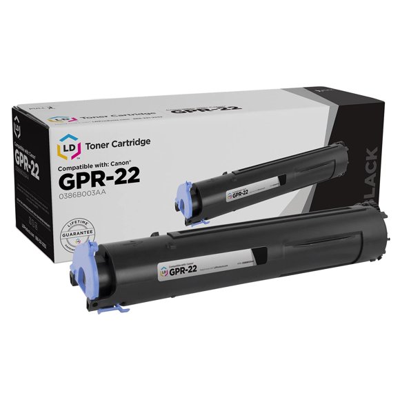 LD Products Compatible Toner Cartridge Replacement for Canon GPR22 0386B003AA (Black) Compatible with Canon ImageRunner 1023 1023N 1023IF 1025IF 1025N 1025