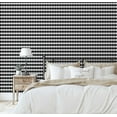 thumbnail image 5 of S4Sassy Peel & Stick Vinyl Wallpaper, Urban Chic Diamond Print Contact Paper Waterproof- Black, 25"x60", Removable Modern Wall Covering for Home Decor in Bedrooms & Living Areas, 5 of 9