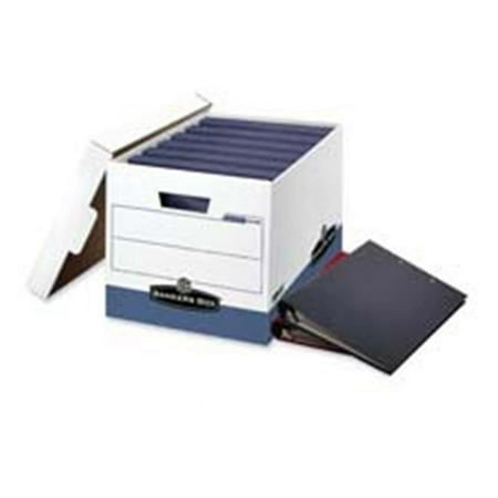 Fellowes Mfg. Co. FEL File Storage- Ltr-Lgl- 12-.25in.x18-.50in.x12in.- 12-CT- White-Blue