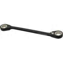 Proto JSBV1214 Double Box Ratcheting Spline Wrench,12 Point 3/8" x 7/16"