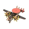thumbnail image 2 of de modelo de avión de rompecabezas de madera 3D DIY, juguetes educativos divertidos, rompecabezas de modelo de ensamblaje, de construcción de Estilo C CUTICAT Rompecabezas de aviones, 2 of 8