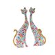 thumbnail image 4 of Estatuilla de gato de 2 piezas, estatua de Animal, decoración de centro de mesa decorativa de resina para armario, escultura elegante colori Estilo A BLESIY Estatuilla de gato, 4 of 8
