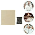 thumbnail image 1 of Greenadscape 1 Set Fiberglass Fireproof Blanket Heat Resistant Non-Flammable for BBQ 45x45cm, 1 of 8