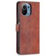 thumbnail image 3 of Funda con textura de piel de becerro Azns para Xiaomi Mi 11 Lite, color marrón, 3 of 5