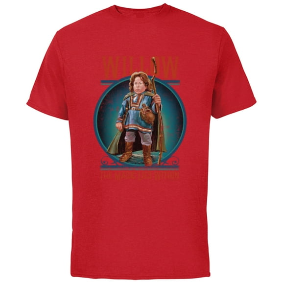 Lucasfilm Willow Movie Unlikely Hero The Magic Lies Within - Short Sleeve Cotton T-Shirt for Adults - Customized-Red
