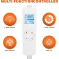 thumbnail image 5 of Large Heating Pad For Back Pain Relief, Electric With 6 Heat Settings & Auto Shut Off, Weighted Pads Moist Dry Therapy, Pet Pad, Machine Washable, 12*, 5 of 5