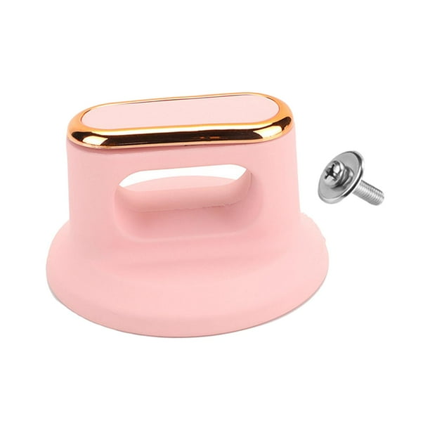 Perillas de la tapa de la olla Perilla de sujeción Tornillo Perilla de sujeción Perilla de la tapa de la olla Manija Rosa