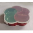 thumbnail image 5 of Skywin Snack Tray - Flower Shaped Fun & Functional Snack Containers - Travel-Friendly, Easy to Use & Clean Snack Box, Encourages Healthy Eating (Red/Green), 5 of 7