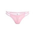 thumbnail image 4 of No Boundaries Strappy Lace Thong Panties, 3-Pack, Women's XS-XXXL, 4 of 7