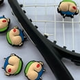 thumbnail image 2 of PP Tennis Racquet Dampener Anti-vibration Chinese Heart Tennis Racket Vibration Durable Silicone Tennis Racket Shock Absorber 2, 2 of 6