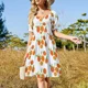 thumbnail image 5 of Vestido de manga corta Clementines Vestidos de mujer Vestido de mujer Vestido de verano Vestidos de playa, 5 of 8