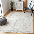 thumbnail image 2 of SAFAVIEH Tulum Lakisha Oriental Area Rug, Ivory/Turquoise, 12' x 18', 2 of 8