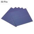 thumbnail image 3 of Unique Bargains Table Name Place Cards,50pack Favor Decor Foldable Blank Card, Blue, 3 of 5