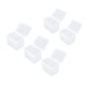 thumbnail image 1 of Estuche transparente para esponja de maquillaje BuyWeekMX 5 piezas Caja de almacenamiento de plástico, 1 of 9