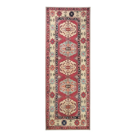 My Magic Carpet 2.5'x7' Machine Washable Non-Slip Kitchen Hallway Runner Rug - Shary Coral