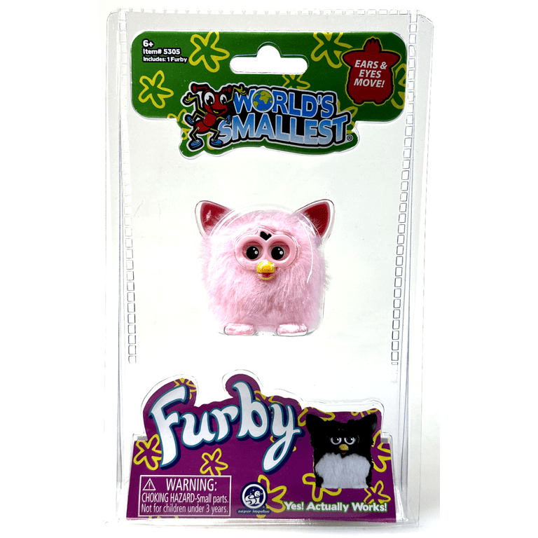 World's Smallest Furby Toy, Mini Electronic Collectible Pet