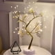 thumbnail image 2 of Lampara De Mesa De Noche VIMI Diseño De Bonsái Con Hojas Luz Amarillo, 2 of 6