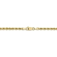 thumbnail image 4 of Leslie's 14K 3.00mm Diamond-Cut Rope Chain (Weight: 14.49 Grams, Length: 18 Inches), 4 of 4