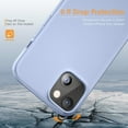 thumbnail image 4 of DTTO iPhone 13 Case, Shockproof Silicone [Enhanced Camera and Screen Protection] , Light Blue, 4 of 7