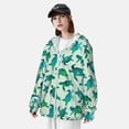 thumbnail image 4 of Fotbe Green Sea Turtle Men's Women's UPF 50+ Sun Protection Jacket Hooded Cooling Shirt with Pockets Hiking Outdoor Performance-XX-Large, 4 of 8