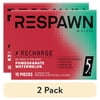 (2 pack) Respawn Pomegranate Watermelon Sugar Free Chewing Gum- 15 Sticks