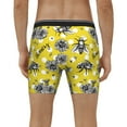 thumbnail image 4 of Easygdp Honeybee Men's Boxer Briefs Men’s Underwear Boxer Briefs for Men, 4 of 7