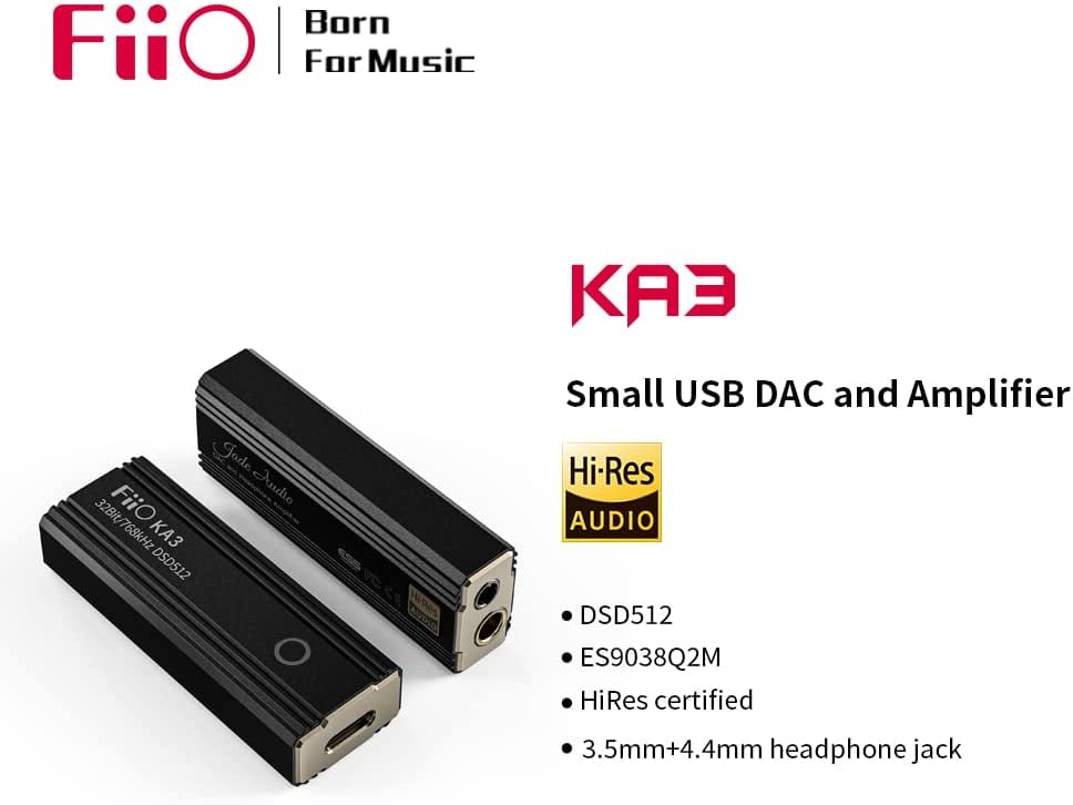 FiiO JadeAudio KA3 Headphone Amps - Walmart.com